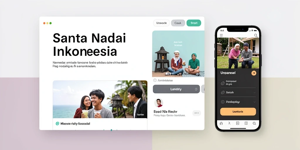 Tampilan antarmuka yang ramah pengguna.