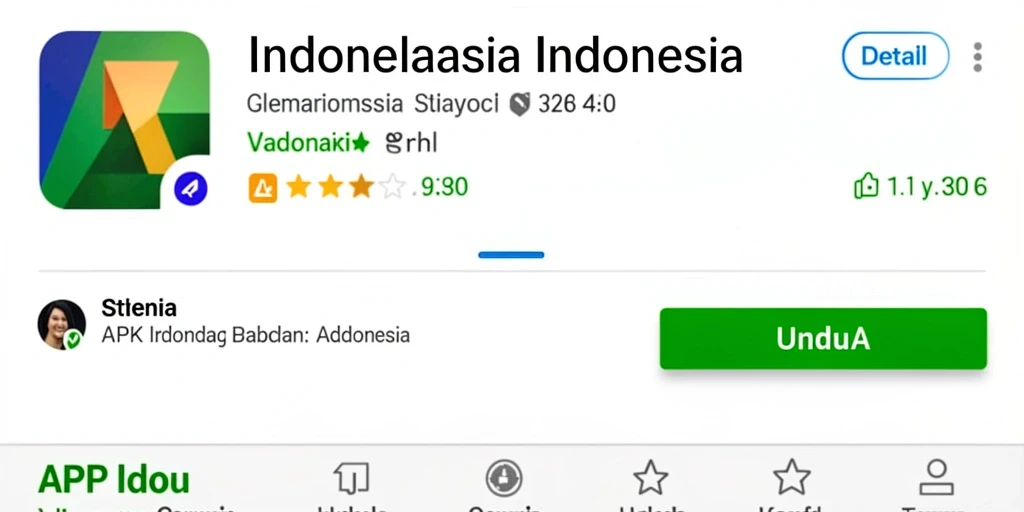 Screenshot menunjukkan tampilan antarmuka yang menarik.