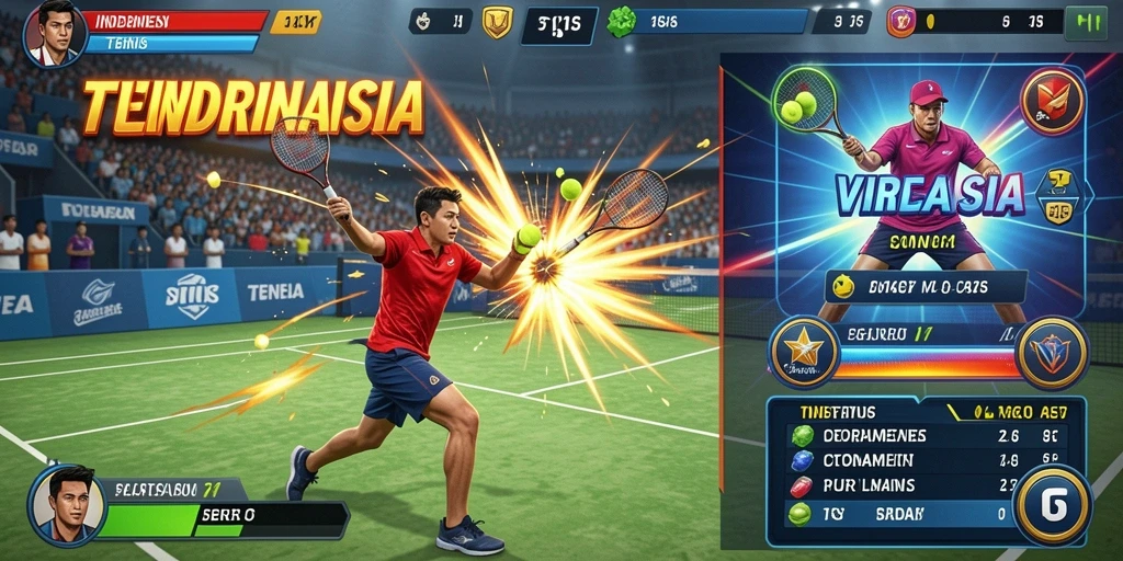 Tampilan grafis yang menarik dan colorful.