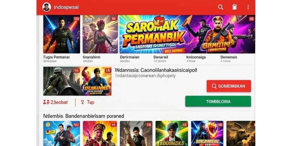 Tampilan antarmuka yang menarik dan mudah dinavigasi.