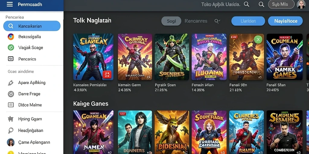 Tampilan grafis yang memukau dan menarik.
