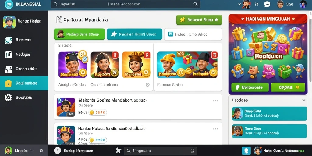 Screenshot menampilkan karakter-karakter unik dalam MIOTOTO.