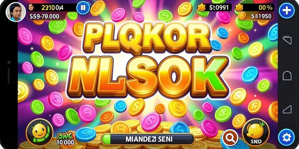 Tampilan mesin slot yang menarik dan penuh warna.