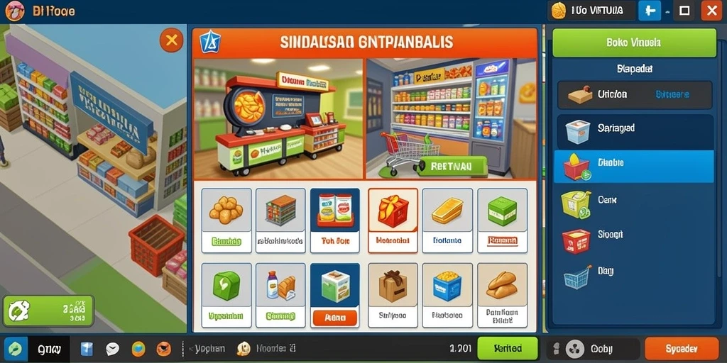 Tampilan antarmuka PIONTOGEL yang menarik dan modern.