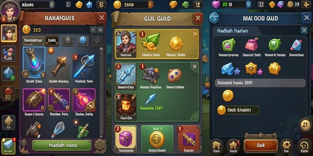 Tampilan utama aplikasi PTTOGEL yang menarik.