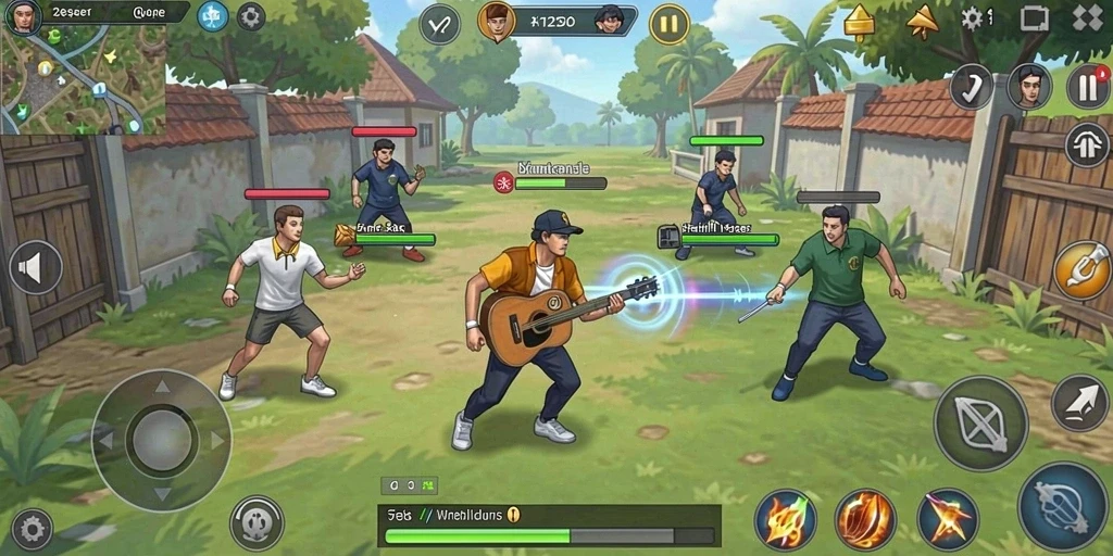Tampilan grafis yang memukau dan modern.