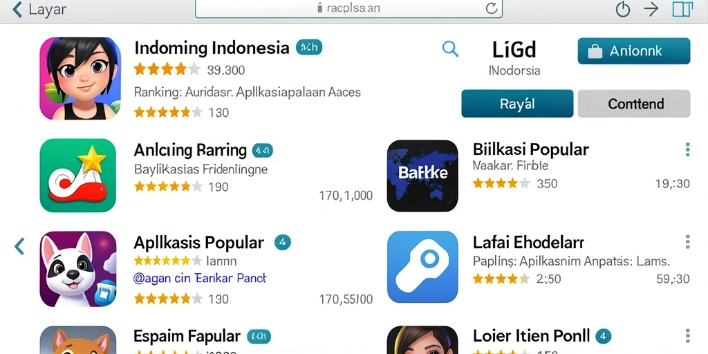 Tampilan antar muka yang menarik dan mudah dinavigasi.