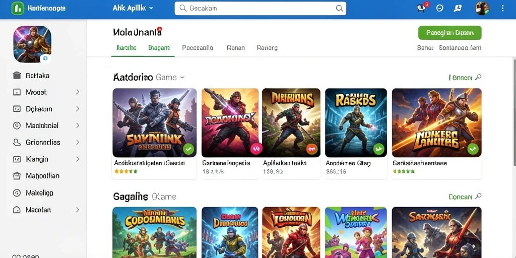 Tampilan grafik yang menawan dan penuh warna.