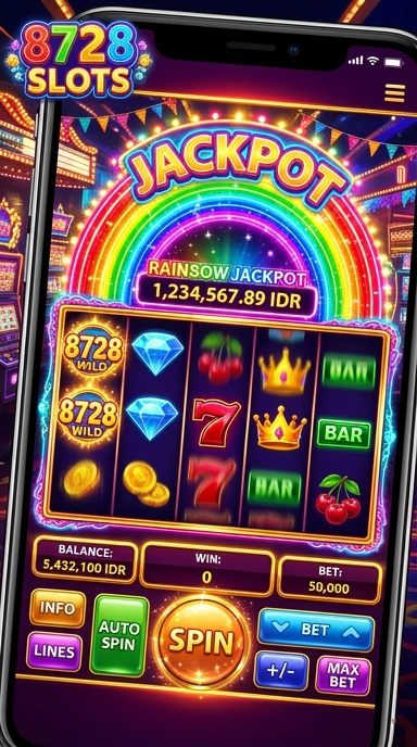 Galeri pratinjau visual 8728slots build APK resmi terbaru